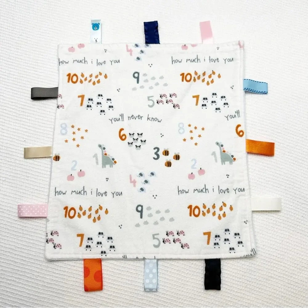Handmade baggie blanket flannel